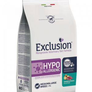 EXCLUSION DOG HYPO CERVO E PATATE MEDIO/MAXI 2 KG