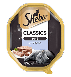 SHEBA PATE' VITELLO 85 GR