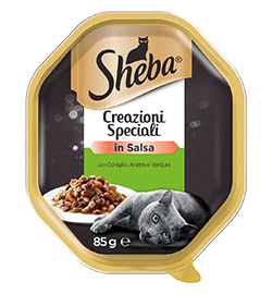 SHEBA SELEZIONE IN SALSA DI CONIGLIO 85 GR