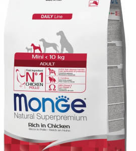 MONGE DOG ADULT MINI POLLO 800 GR