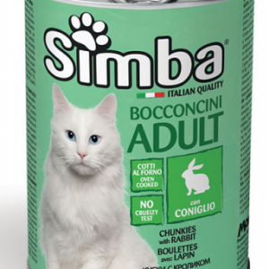 SIMBA GATTO LATTINA CONIGLIO 415 GR