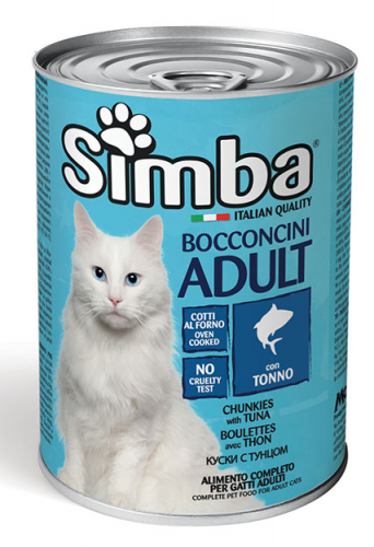 SIMBA GATTO TONNO LATTINA 415 GR