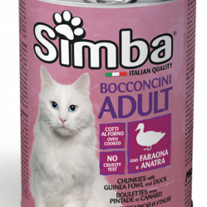 SIMBA GATTO FARAONA E ANATRA LATTINA 415 GR