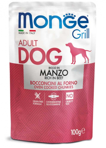 GRILL DOG MANZO BUSTINA 100 GR