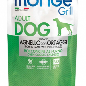 GRILL DOG AGNELLO E ORTAGGI BUSTINA 100 GR