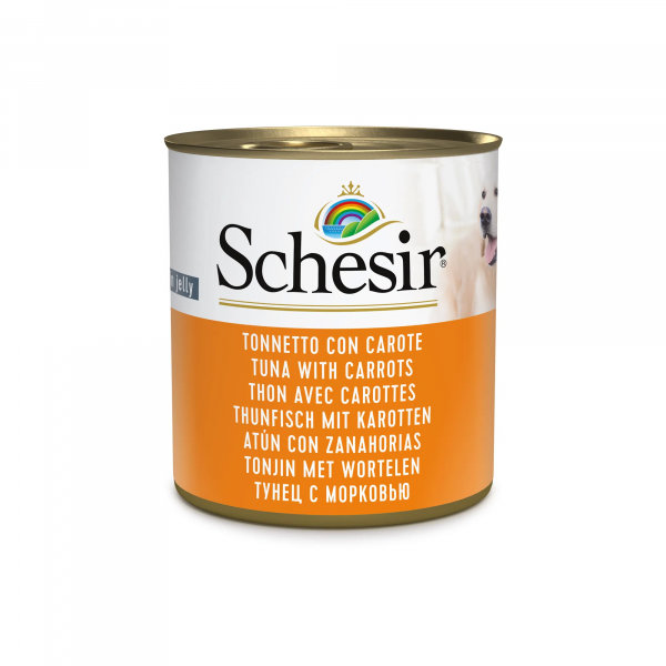 SCHESIR CANE TONNO E CAROTE LATTINA 285 GR