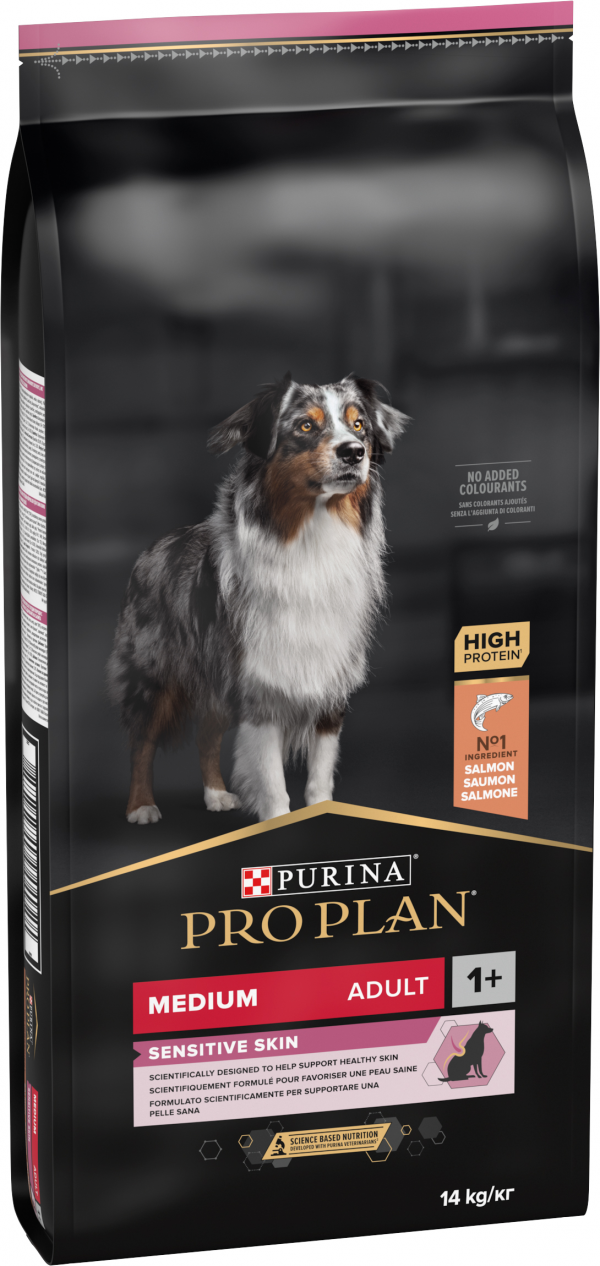 PRO PLAN DOG ADULT SENSITIVE SALMONE E RISO 14 KG