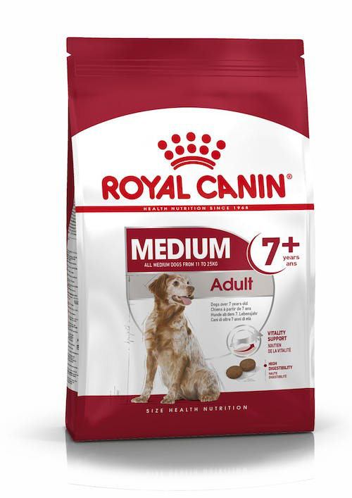 ROYAL DOG ADULT MEDIUM 7+ 4 KG