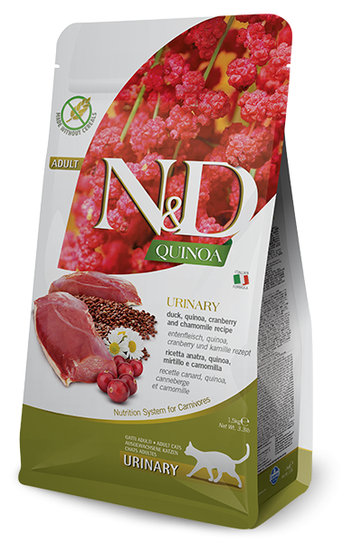 ND CAT QUINOA E ANATRA URINARY 300 GR
