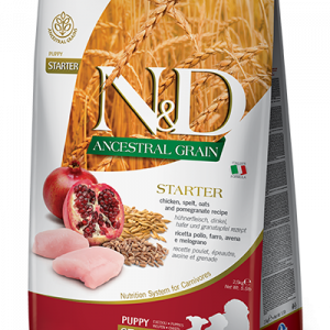 N&D Cane Ancestral Pollo E Melograno Starter 800 Gr