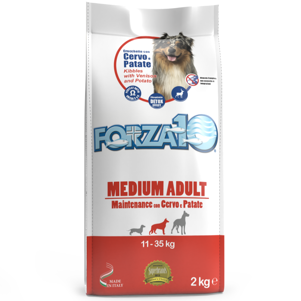 FORZA 10 CERVO E PATATE ADULT MEDIO 2 KG