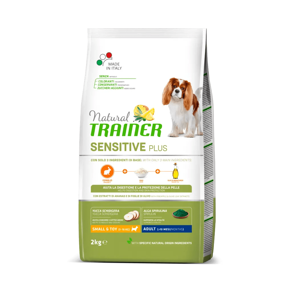 TRAINER NATURAL DOG SENSITIVE ADULT MINI CONIGLIO 2 KG
