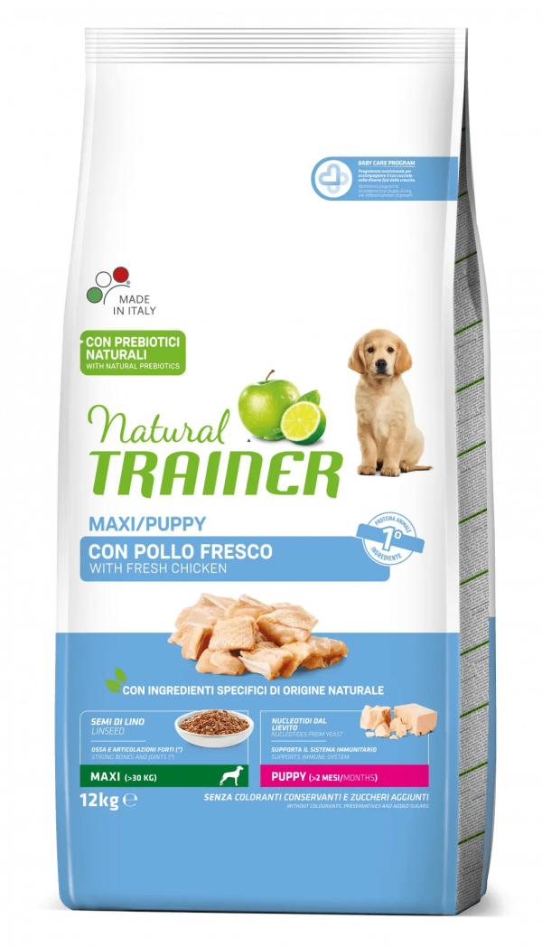 TRAINER NATURAL DOG PUPPY MAXI POLLO 12 KG