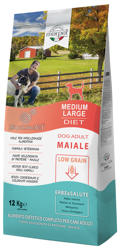 AEQUILIBRIA DOG MAIALE ADULT MEDIO 1,5 KG