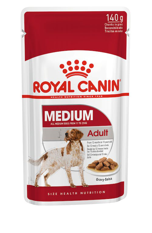 ROYAL DOG ADULT MEDIUM BUSTINA 140 GR