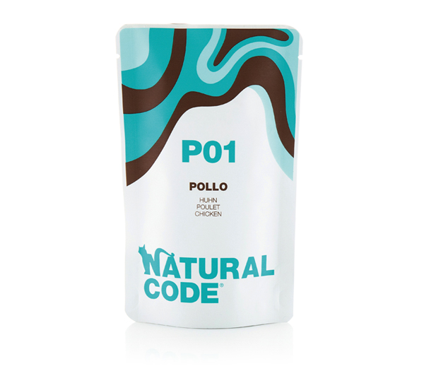 NATURAL CODE GATTO POLLO BUSTINA 70 GR