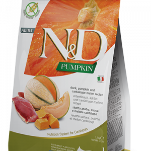 ND CAT ZUCCA ANATRA E MELONE 5 KG