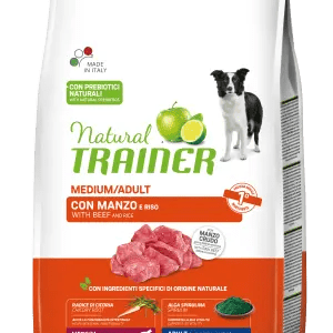 TRAINER NATURAL DOG ADULT MEDIUM MANZO 3 KG