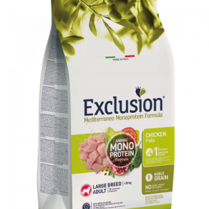 Exclusion Dog Mediterraneo Adult Pollo Maxi 12 Kg