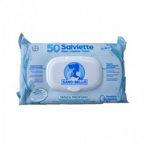 SALVIETTE ELANCO SENZA PROFUMO 50 PZ