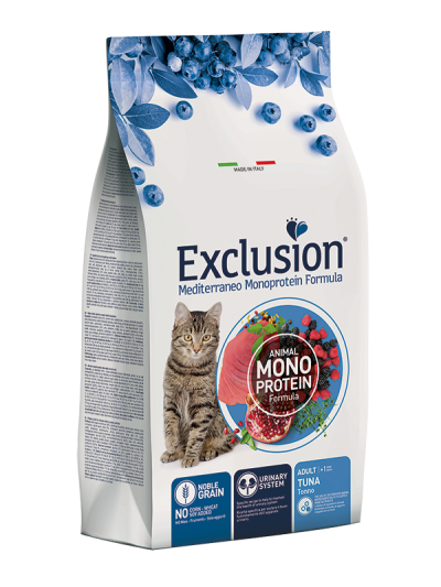 EXCLUSION CAT MEDITERRANEO ADULT TONNO 300 GR