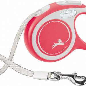 FLEXI NEW COMFORT GUINZAGLIO FETTUCCIA L 5 MT ROSSO
