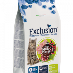 EXCLUSION CAT MEDITERRANEO ADULT POLLO 12 KG