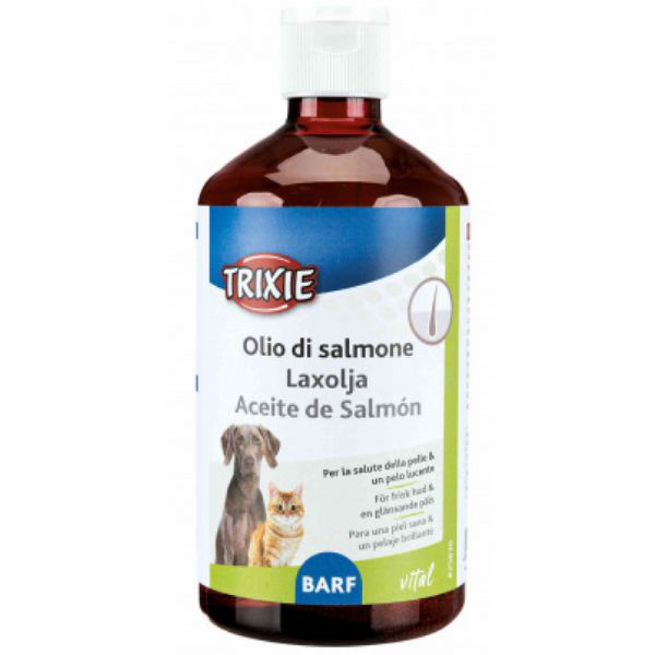 OLIO DI SALMONE PER CANE/GATTO 500 ML