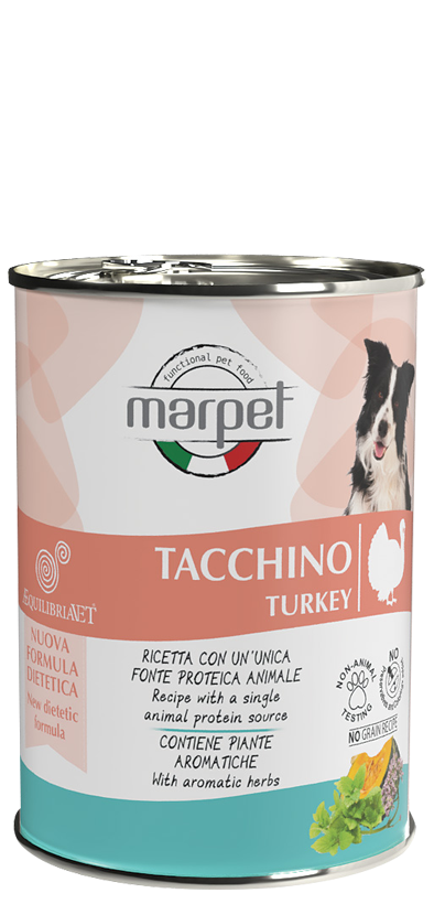 AEQUILIBRIA VET DOG TACCHINO 410 GR