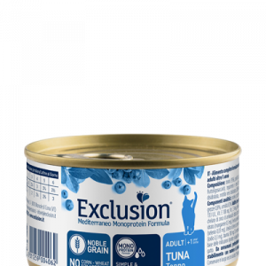 Exclusion Cat Mediterraneo Adult Tonno Lattina 85 Gr