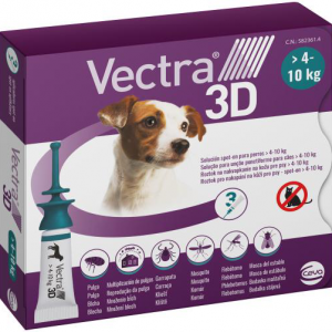 VECTRA 3 D CANI 4-10 KG 3 PIPETTE