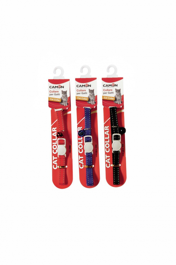 COLLARE GATTO NYLON REFLEX 10X300 MM