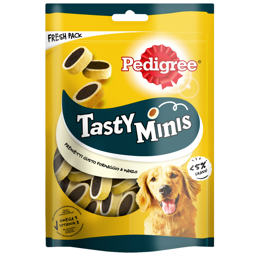 PEDIGREE TASTY CHEESY 140 GR