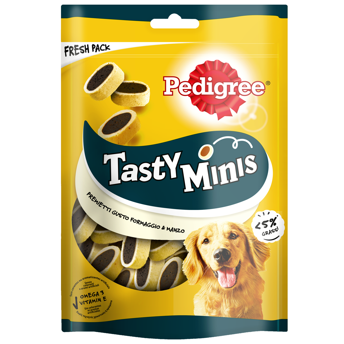 PEDIGREE TASTY CHEESY 140 GR