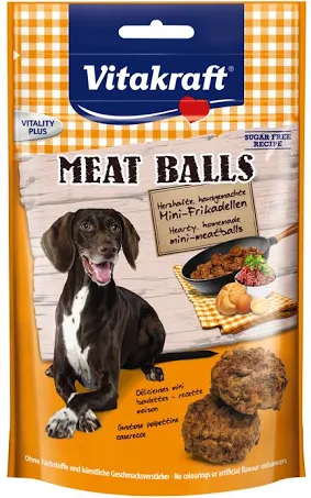 VK DOG MEAT BALLS 80 GR