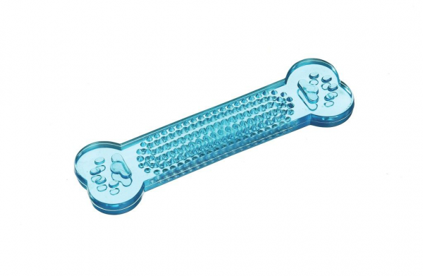 GIOCO CANE OSSO COLORATO 16 CM