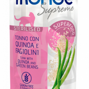 MONGE SUPREME STERILIZED TONNO QUINOA E FAGIOLI BUSTINA 80 GR