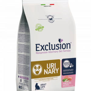 EXCLUSION CAT URINARY MAIALE E RISO 1,5 KG