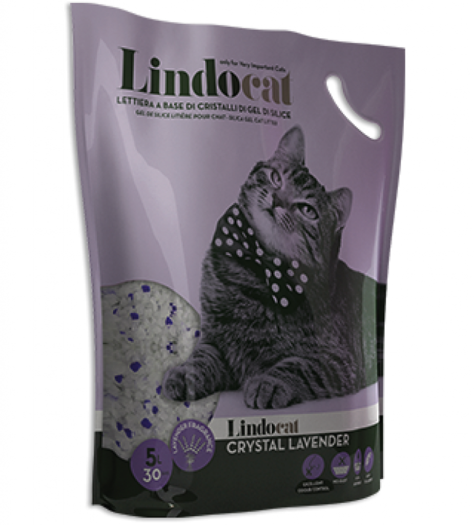 LINDOCAT CRYSTAL SILICIO LAVANDA 16 LITRI