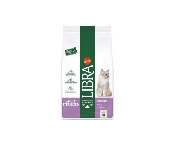 LIBRA CAT STERILIZED POLLO 3 KG
