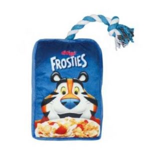 KELLOGG'S FROSTIES PELUCHES CON CORDA BLU 9X4X15 CM