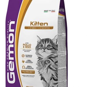 Gemon Cat Kitten Pollo E Riso 7 Kg