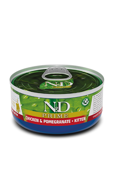ND CAT PRIME POLLO MELOGRANO KITTEN 70 GR