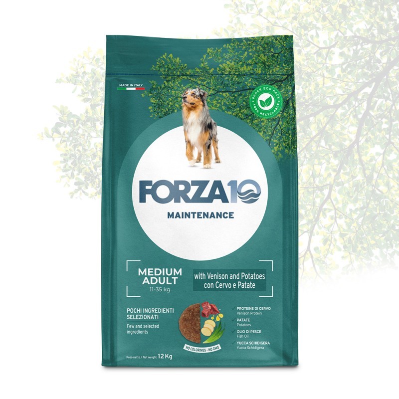 FORZA 10 CERVO E PATATE ADULT MEDIO 2 KG