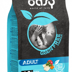 OASY CAT GRAIN FREE ADULT PESCE 300 GR