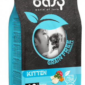 Oasy Cat Grain Free Kitten Pesce 7,5 Kg