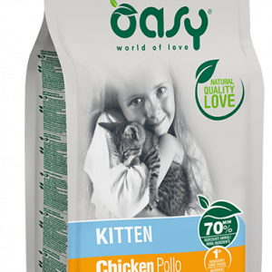 Oasy Cat Kitten Pollo 7,5 Kg