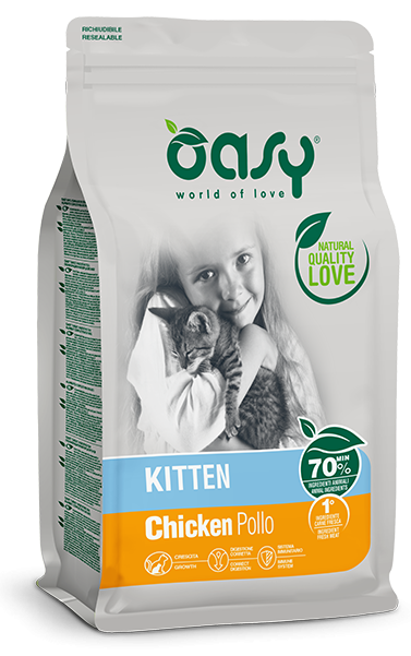 OASY CAT KITTEN POLLO 7,5 KG