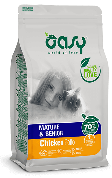 OASY CAT MATURE POLLO 1,5 KG