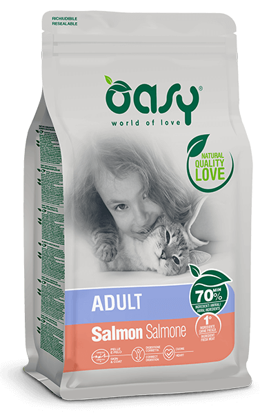 OASY CAT SALMONE 300 GR